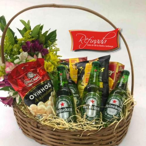 Cesta de Presente Cerveja Tradicional R$ 259,00